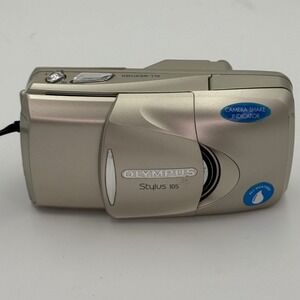 Olympus Stylus 105 35mm Film Camera All Weather Multi AF Zoom 38-105mm ED Lens